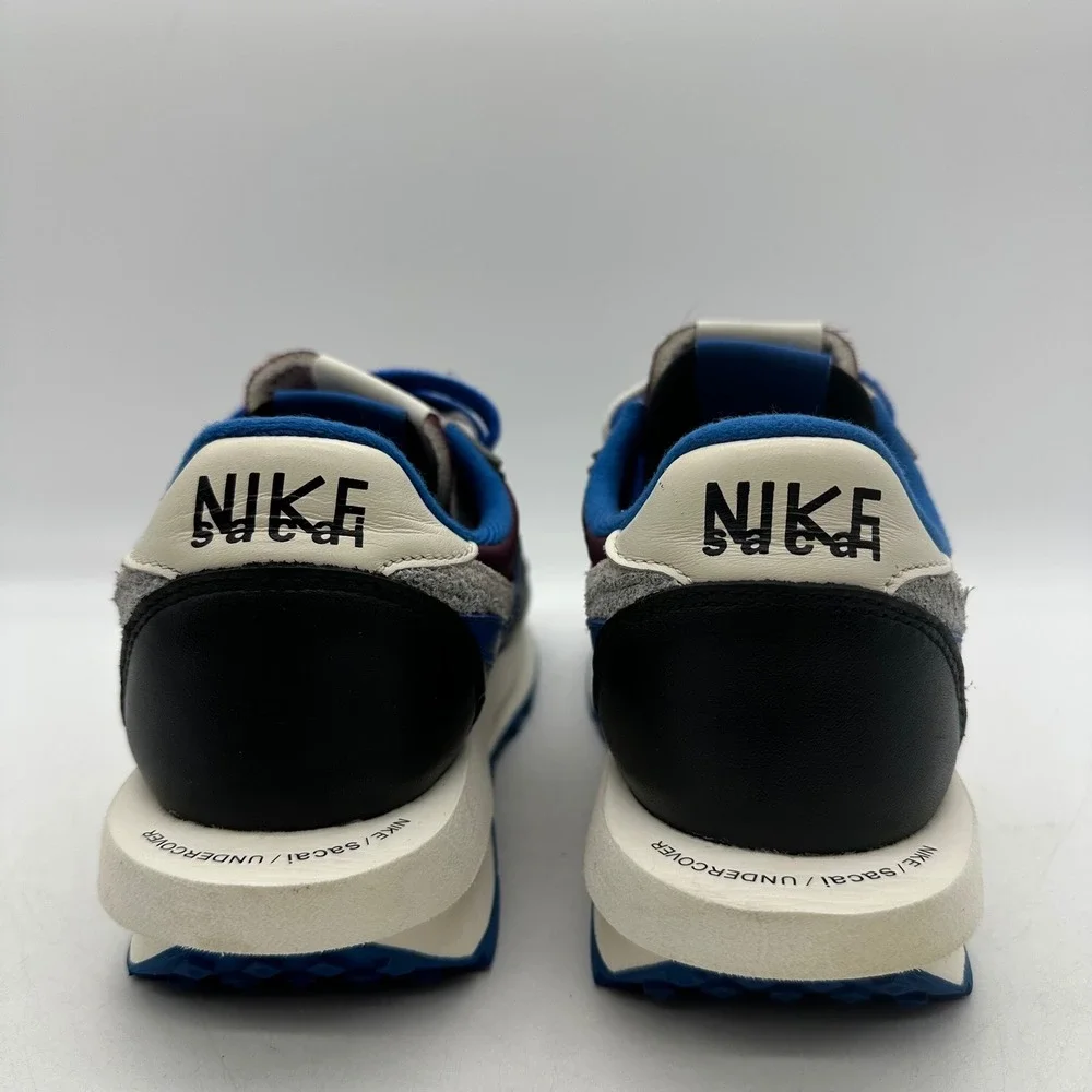 Nike DJ4877-600 Mens 6.5 Maroon Royal LDWaffle x sacai x UNDERCOVER Sneakers